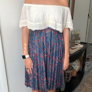 Vintage Midi Skirt